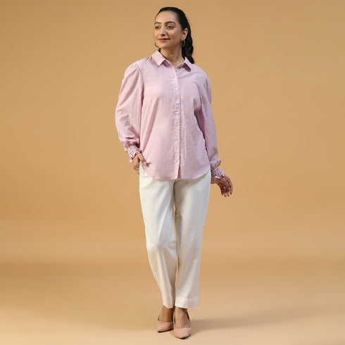 Organic Handwoven cotton shirt
